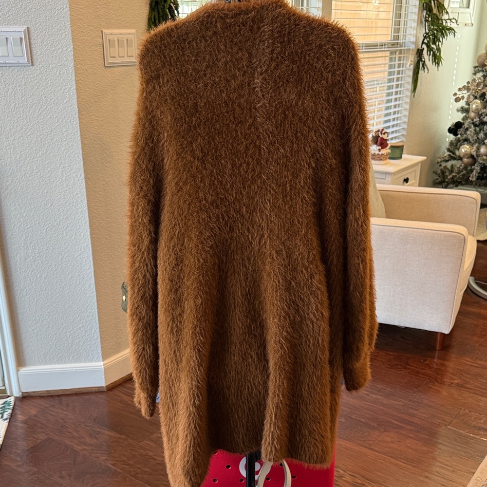 Forever 21 Brown Teddy Jacket - Picture 6 of 6